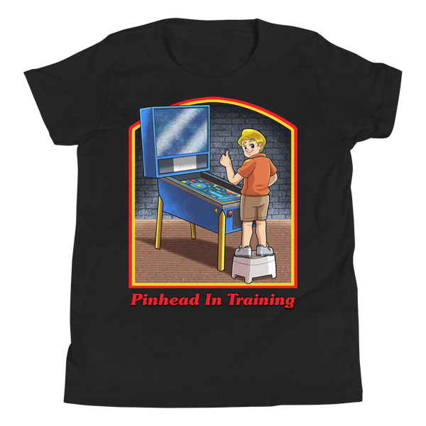 Pinhead In Training - Youth T-Shirt - Silverball Swag