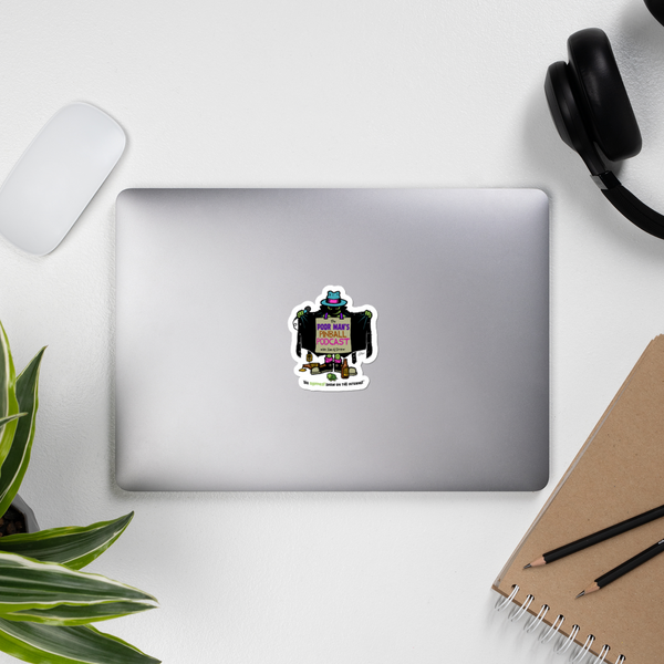 Poor Man's Pinball Podcast Franchi Design - Stickers - Silverball Swag