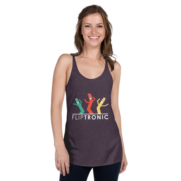 Fliptronic Tubemen - Women's Racerback Tank