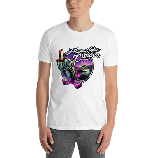 Flipping Off Cancer - Pro Shirt - Silverball Swag