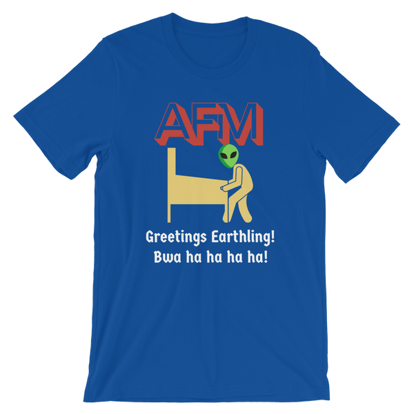 AFM w/ Alien - Customizable T-Shirt - Silverball Swag