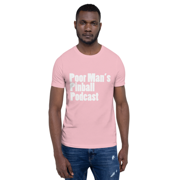 Poor Man's Pinball Podcast OG - Super Soft Unisex T-shirt - Silverball Swag