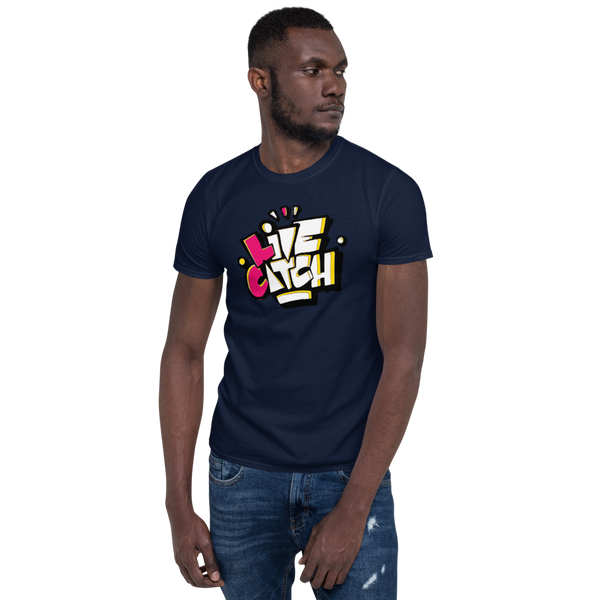 LiveCatchPinball New Logo - Pro T-Shirt - Silverball Swag