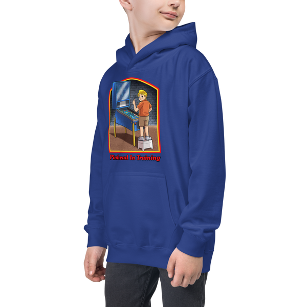 Pinhead In Training - Youth Hoodie - Silverball Swag