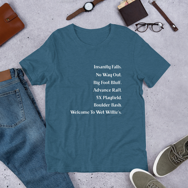 WH2O Objectives - Super Soft T-Shirt - Silverball Swag