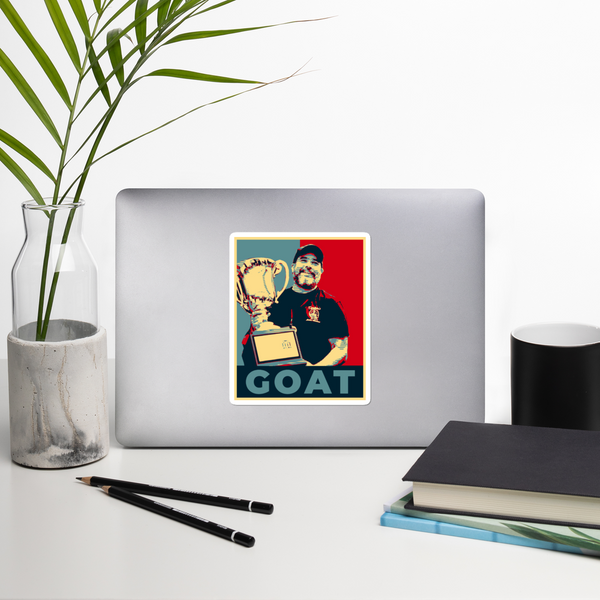 Keith Elwin GOAT - Stickers - Silverball Swag