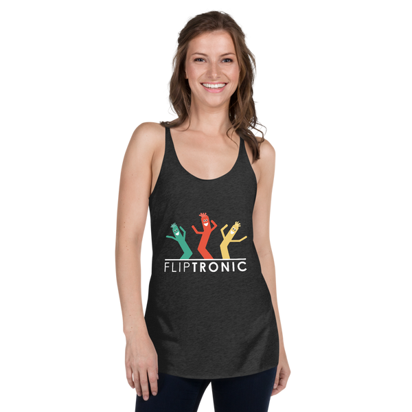 Fliptronic Tubemen - Women's Racerback Tank