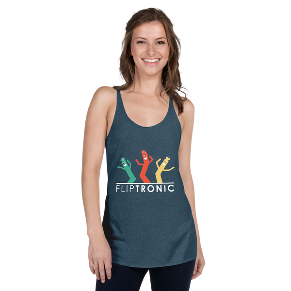 Fliptronic Tubemen - Women's Racerback Tank