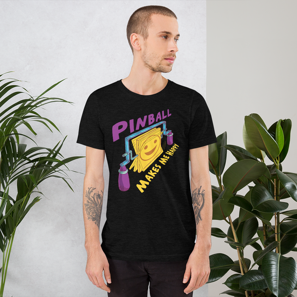 Spinners Happy Purple - Super Soft T-Shirt - Silverball Swag