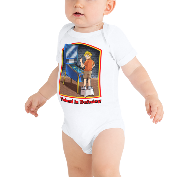 Pinhead In Training - Baby Onesie - Silverball Swag