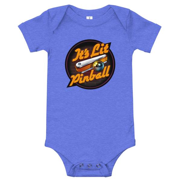 It's Lit Pinball - Baby Onesie - Silverball Swag