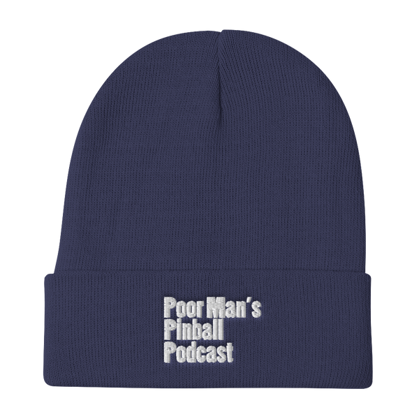 Poor Man's Pinball Podcast OG - Beanie - Silverball Swag