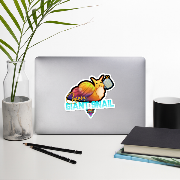 Cheers Giant Snail - Stickers - Silverball Swag