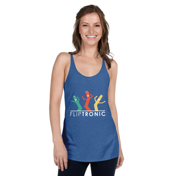 Fliptronic Tubemen - Women's Racerback Tank