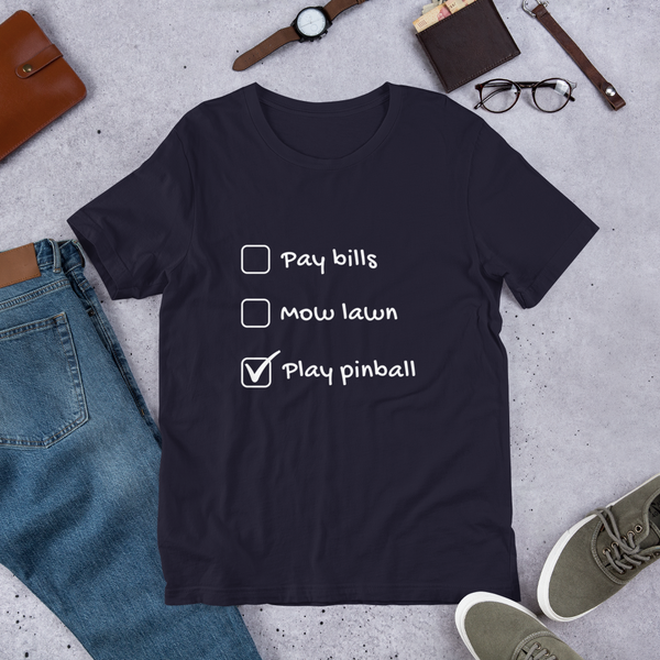 Checklist - Super Soft Unisex T-Shirt - Silverball Swag
