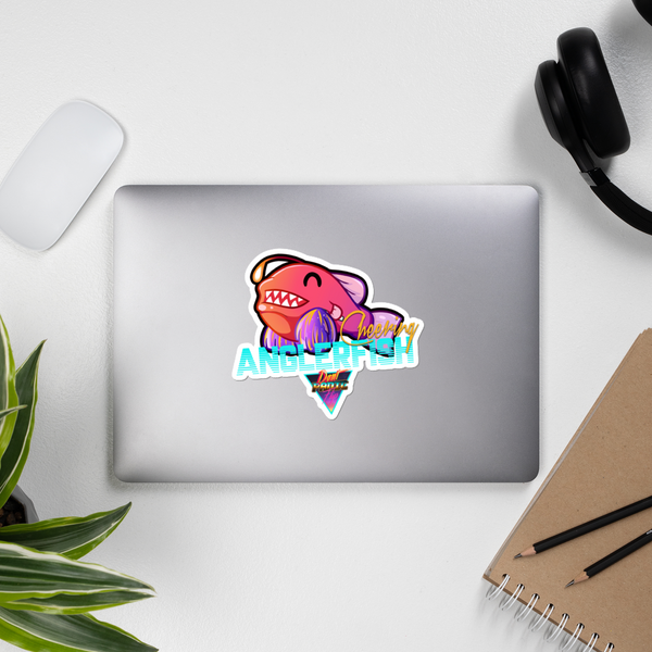 Cheering Angler Fish - Stickers - Silverball Swag