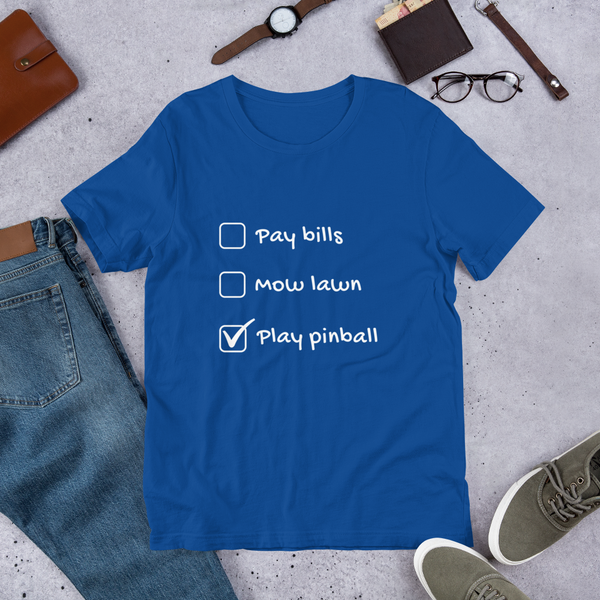 Checklist - Super Soft Unisex T-Shirt - Silverball Swag
