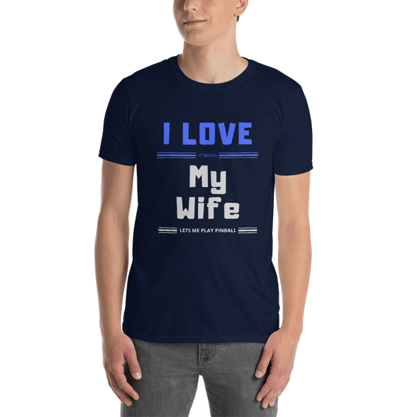 I Love My Wife - Customizable T-Shirt - Silverball Swag