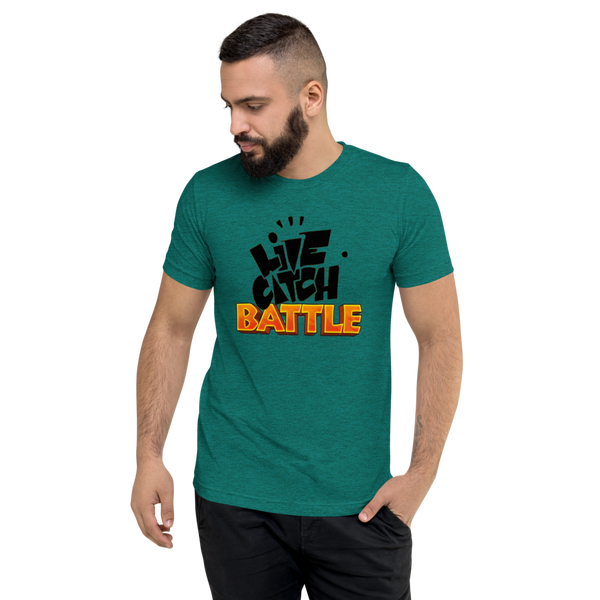 LiveCatchPinball Battle - Premium T-Shirt - Silverball Swag