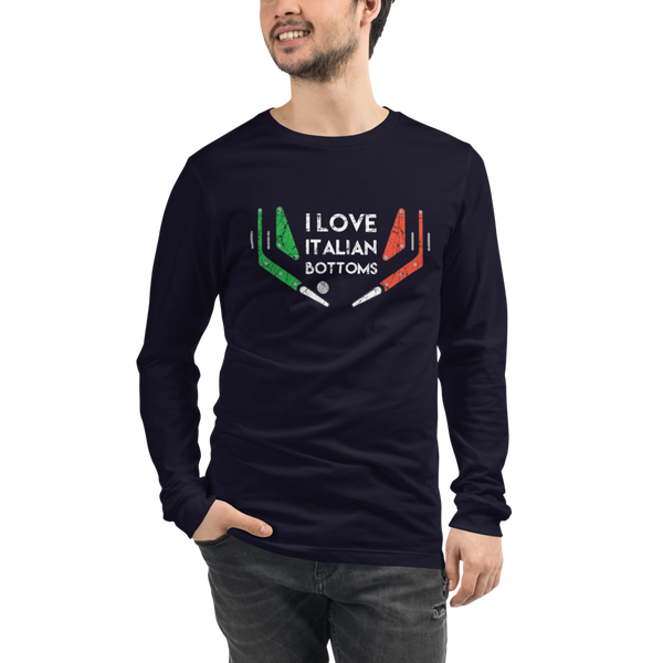 Italian Bottoms - Long Sleeve Tee - Silverball Swag