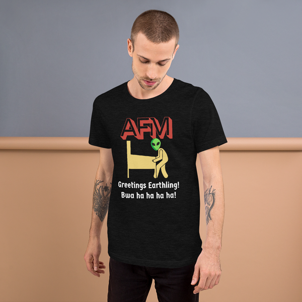 AFM w/ Alien - Customizable T-Shirt - Silverball Swag