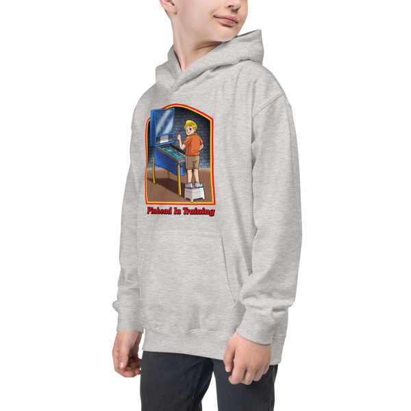 Pinhead In Training - Youth Hoodie - Silverball Swag