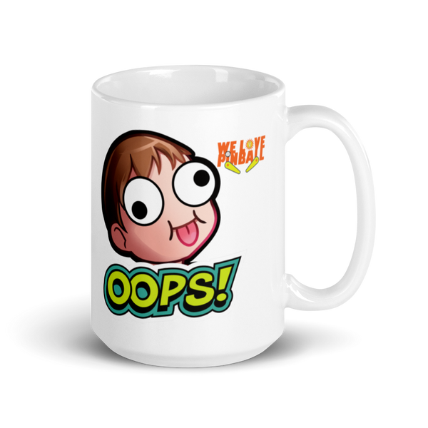We Love Pinball OOPS! - Mug