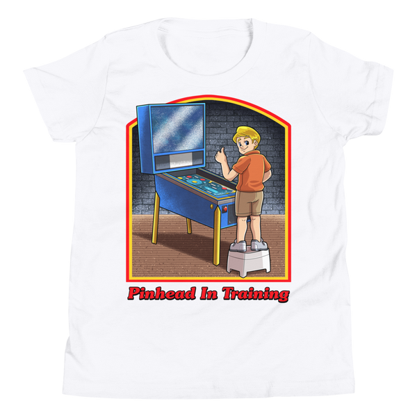 Pinhead In Training - Youth T-Shirt - Silverball Swag