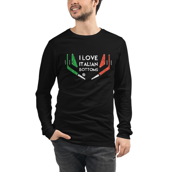 Italian Bottoms - Long Sleeve Tee - Silverball Swag