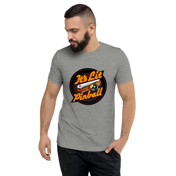 It's Lit Pinball - Premium T-Shirt - Silverball Swag