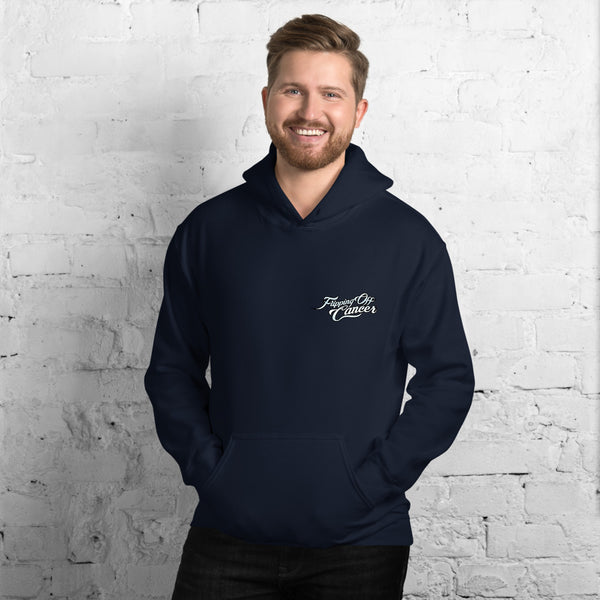 Flipping Off Cancer - Hoodie - Silverball Swag