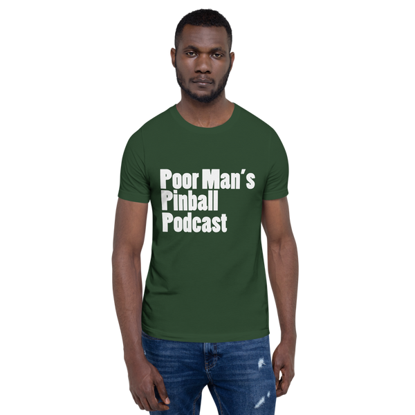 Poor Man's Pinball Podcast OG - Super Soft Unisex T-shirt - Silverball Swag