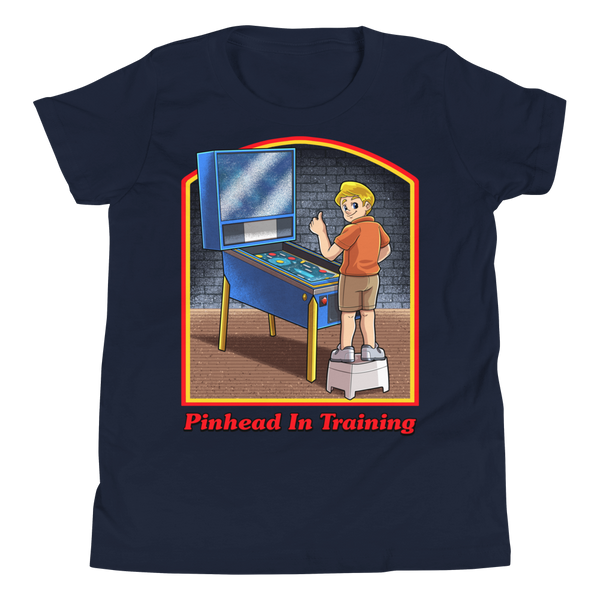 Pinhead In Training - Youth T-Shirt - Silverball Swag
