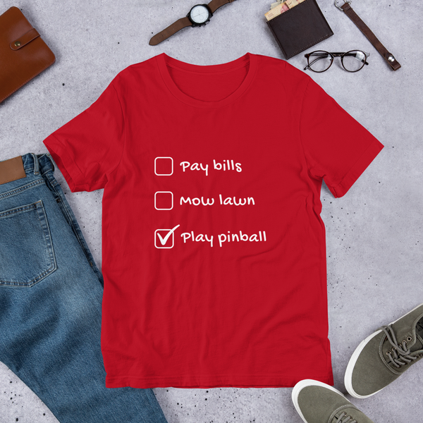 Checklist - Super Soft Unisex T-Shirt - Silverball Swag
