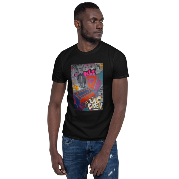 LiveCatchPinball Camiseta Grafitte - Pro T-Shirt - Silverball Swag
