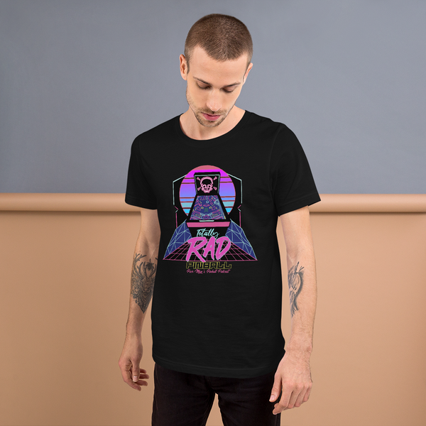Poor Man's Pinball Podcast RAD - Super Soft Unisex T-shirt - Silverball Swag