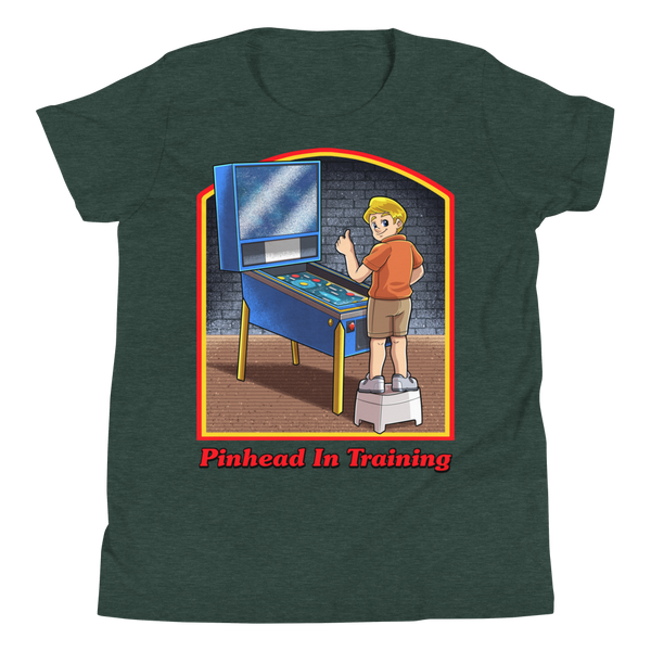 Pinhead In Training - Youth T-Shirt - Silverball Swag