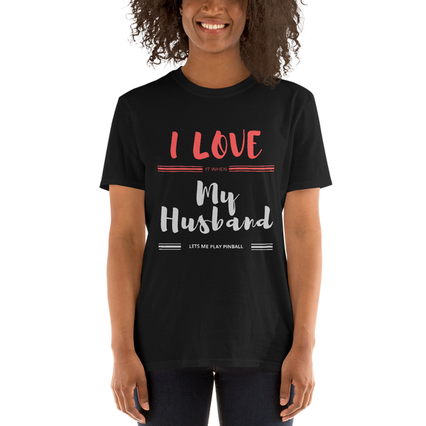 I Love My Husband - Customizable T-Shirt - Silverball Swag