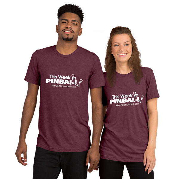 This Week In Pinball Red - Premium Tri-Blend T-Shirt - Silverball Swag