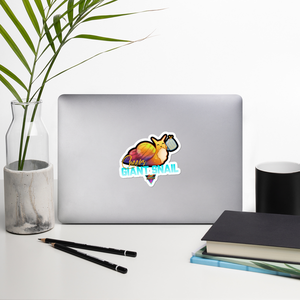 Cheers Giant Snail - Stickers - Silverball Swag