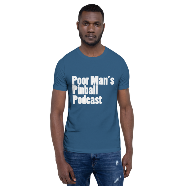 Poor Man's Pinball Podcast OG - Super Soft Unisex T-shirt - Silverball Swag