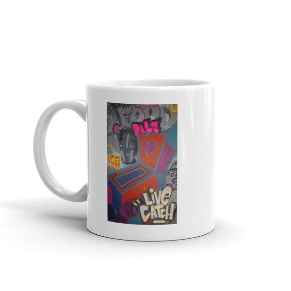 LiveCatchPinball Camiseta Grafitte - Mug - Silverball Swag