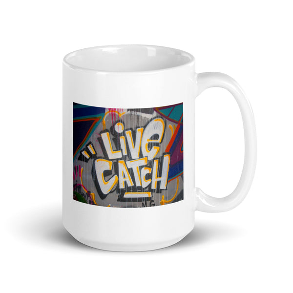 LiveCatchPinball Camiseta Grafitte - Mug - Silverball Swag