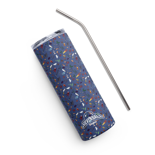 Sea of Pinball - Stainless steel tumbler