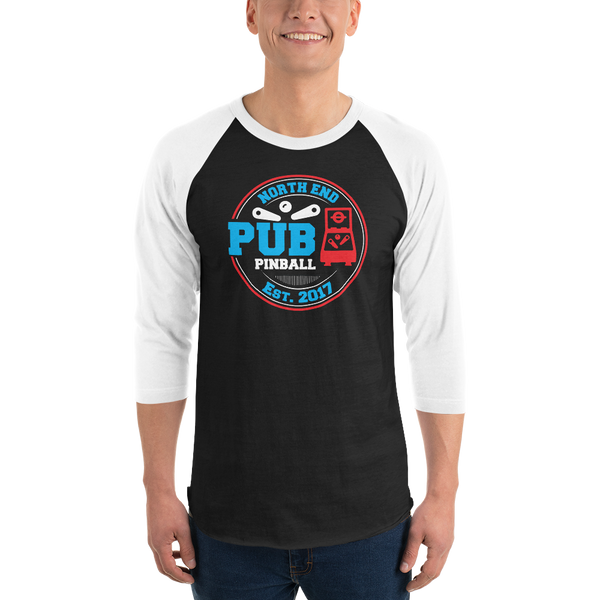 North End Pub RWB - 3/4 Sleeve Shirt