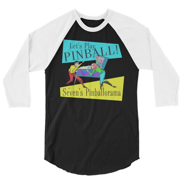 Seven's Pinballorama Pointy People 3 - 3/4 Sleeve Shirt