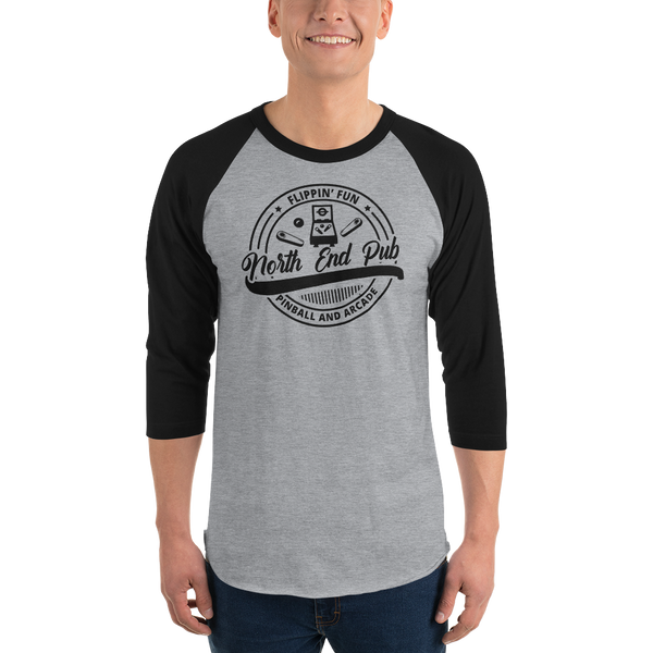 North End Pub Flippin Fun - 3/4 Sleeve Shirt