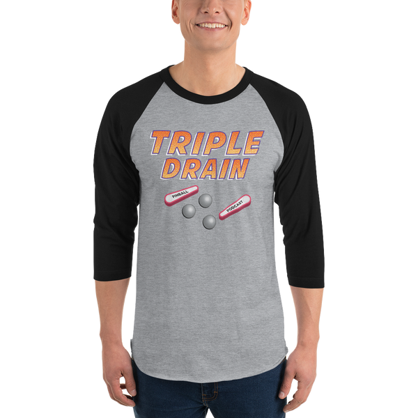 Triple Drain - 3/4 Sleeve Shirt