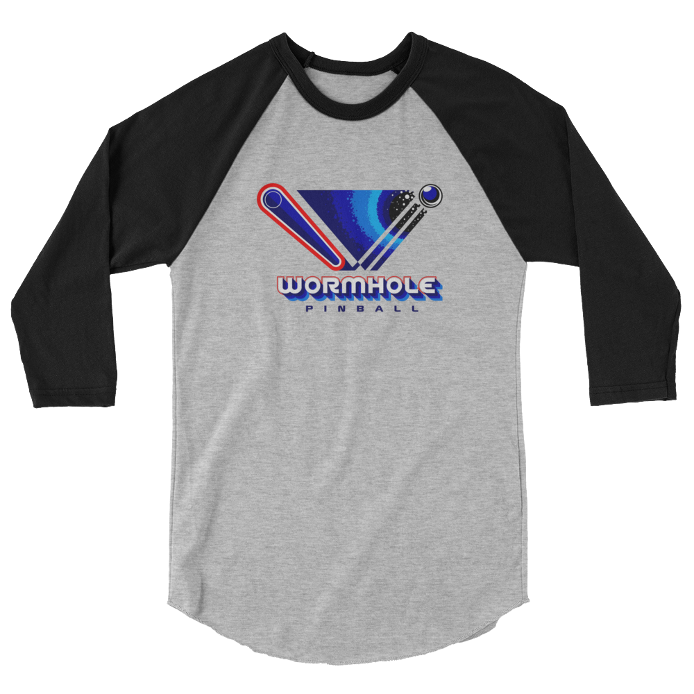 Wormhole Pinball - 3/4 Sleeve Shirt