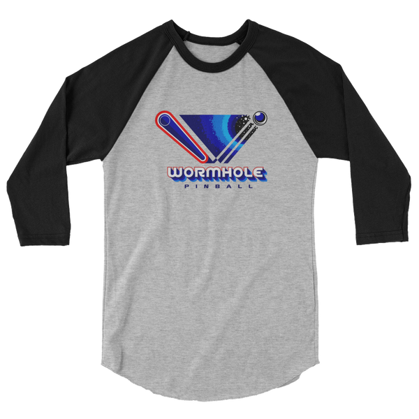Wormhole Pinball - 3/4 Sleeve Shirt
